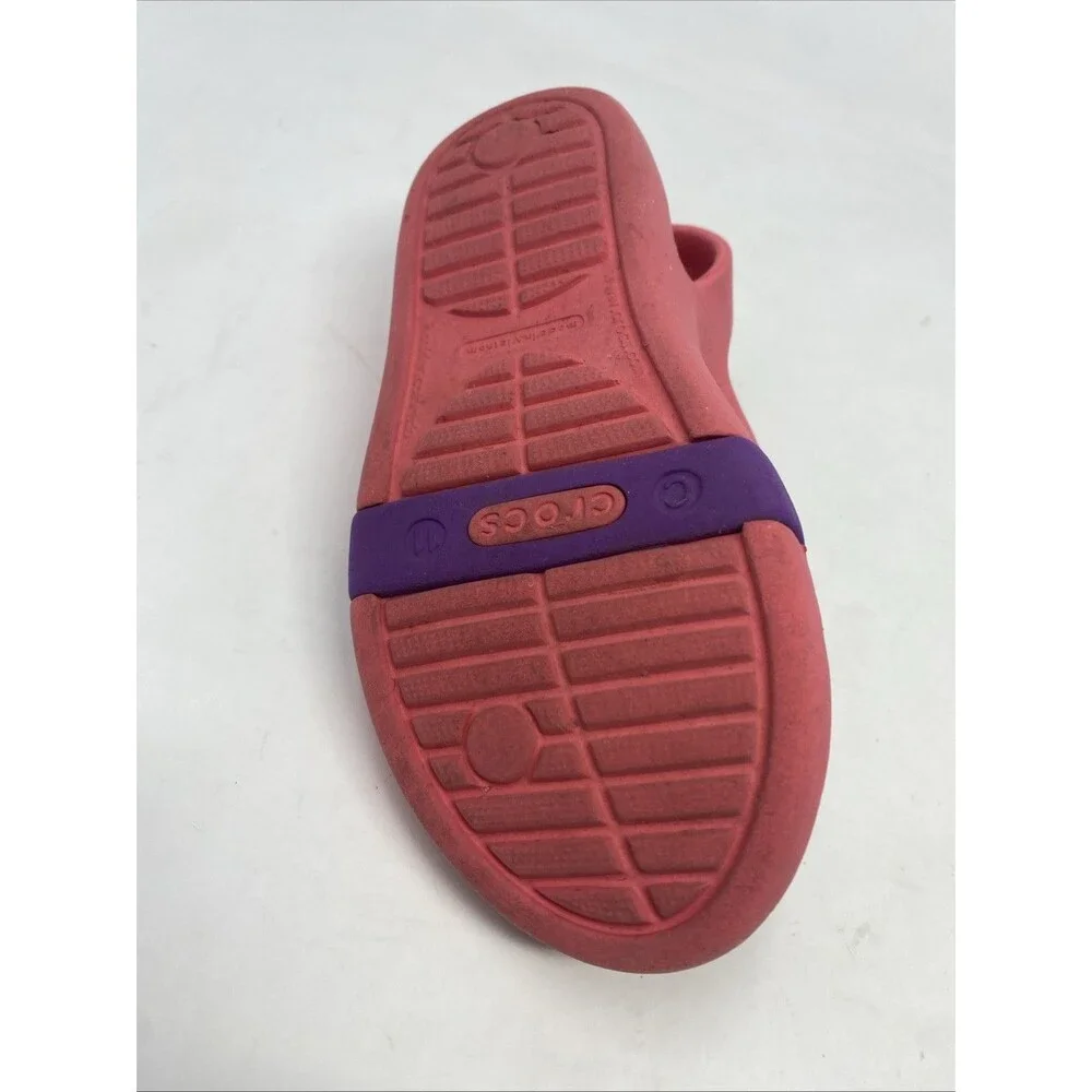 Crocs Bayaband Sandals Girls Size 11y Pink